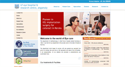 Desktop Screenshot of lfeyehospital.com